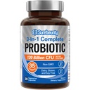 Probiotica 120 miljard CFU, Probiotica voor mannen & vrouwen, Prebiotica + Digestieve enzymen, Hoogste Potentie, 3-in-1 Complete Probiotica, Digestieve Ondersteuning, 30 Caps
