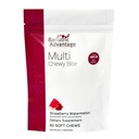 Bariatrische Voordeel Multi Chewy Bite - Zachte Kauw Multivitamine voor Bariatrische Chirurgie Patiënten - Kauwbare Multivitamine met Foliumzuur, Vitamine D3 en meer - Aardbei Watermeloen smaak - 60 Tel.