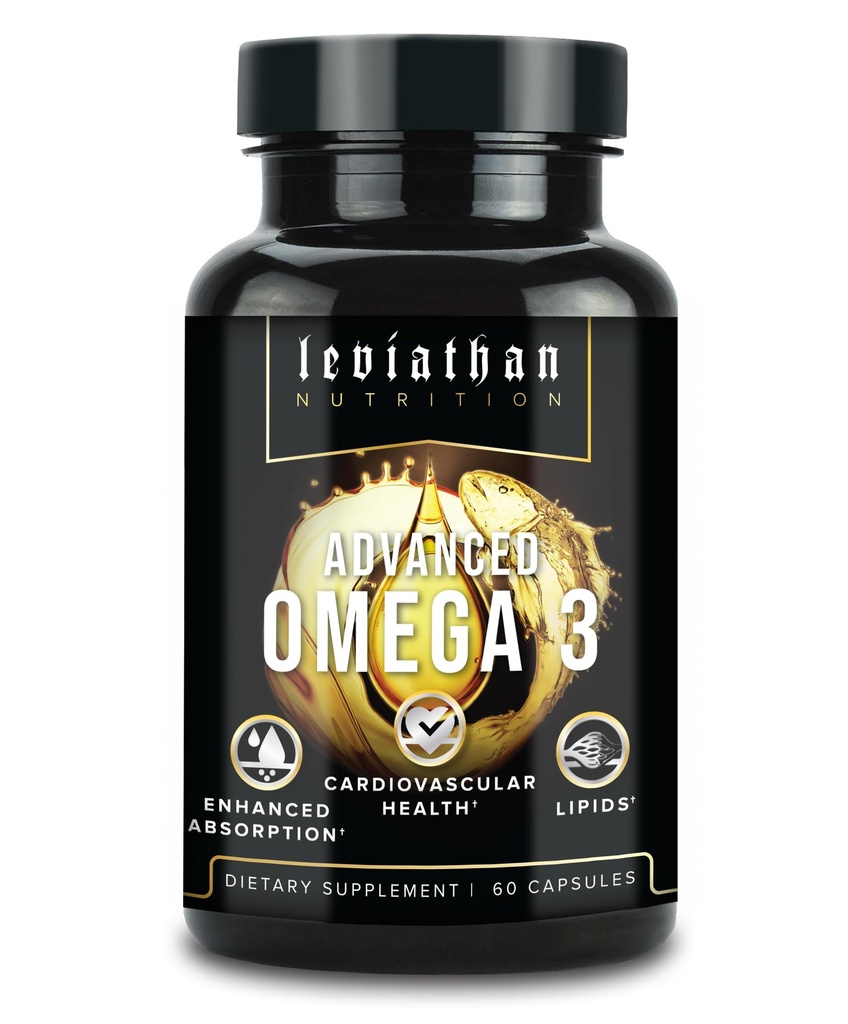 Leviathan Fish Oil Omega 3 Capsules 