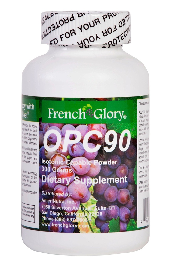 FransGlory OPC90: isotone OPC Antioxidant 3 Maand Supplement