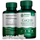 Prime Code [ 3 in 1] CoQ10 250mg met Magnesium Glycinaat en Vitamine E 