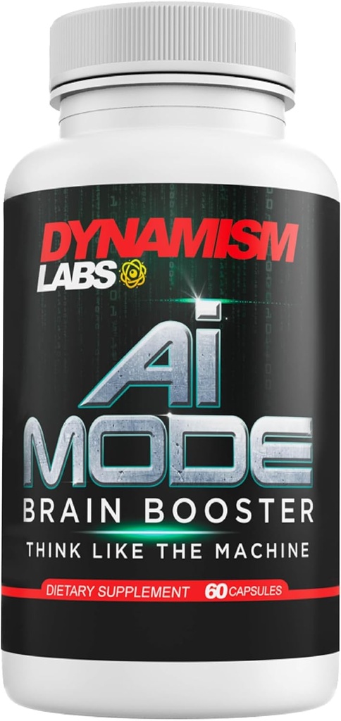 Dynamism Labs AI Brain Booster Nootrope Supplement 