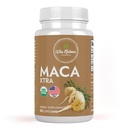 Maca Xtra Capsules 1000mg Biologisch Kruidensupplement Natuurlijke bron van aminozuren IJzer & Magnesium 60 Capsules
