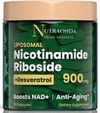 Liposomale Nicotinamide Riboside 900 mg Resveratrol & Quercetin 