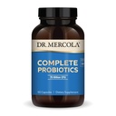 Dr. Mercola Complete Probiotica - 70 miljard CFU - Ondersteunt Immune, Digestieve en Gut Health - Kenmerken 10 Strains - Plank Stable - GGO-vrije, glutenvrije en sojavrije - 90 capsules (90 porties)