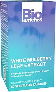 Bio Nutrition White Mulberry Extract 60 Capsules végétariennes