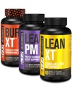 Burn-XT Thermogenic Fat Burner, Lean PM Nighttime Fat Burner & Slaaphulp, Lean-XT Cafeïnevrije Fat Burner