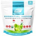 Poudre d'acides aminés essentiels de granite, saveur de pomme verte, avec des AEA de 10g et des BCAA de 7g, soutient la récupération et la croissance musculaire, sans soja, sans gluten (30 portions)