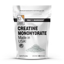 Het is gewoon! - Creatine Monohydraat poeder, Pure Creatine Powder, Made in USA, 3rd Party Lab getest, 5g per portie, scoop inbegrepen, Geen Fillers, Geen toegevoegde smaak (Unflavored, 200g / 40 Servers)