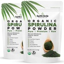 Earth Circle Organics Spirulina Powder, Kosher, Raw and Non-Ir › Pure Vegan Protein 