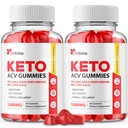 (2 Pack) Lifetime Keto Plus ACV Gummies - Officiële Formule, Vegan, Niet GGO - Lifetime Keto acc Gummies, Lifetime Keto Gummies met Apple Cider Vinegar, Vitamine B12, Granaatappelsap (120 Gummies)