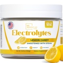 Zero Sugar - Lemon Candy Electrolytes Powder - Refreshing Hydration - Caffeine Free Energy with All Natural Ingrediënten - Vegan, Keto & Paleo - Sugar Free Electrolytes Powder Drink Mix - 37 Serves