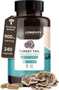 Biologische Turkije staart paddo Capsules Supplement (240) 