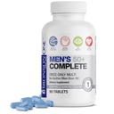 Bronson ONE Daily Mens 50+ Complete Multivitamine Multimineral, 90 tabletten