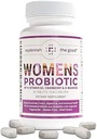 Probiotica voor vrouwen - Ondersteunt spijsvertering en vaginale gezondheid met D3, Prebiotica & Cranberry - Verdedigt tegen UTI & Gist - 15x effectiever dan reguliere capsules (60 telling)