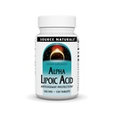 Bron Natuurlijken Alpha Lipoïnezuur Ondersteunt gezonde suiker Metabolisme, leverfunctie en energieproductie* - 100 mg - 120 tabletten