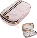 BAGSFY Pill Organizer Case 2 keer een dag-wekelijkse medicijn Organisator Travel Pill Box met verwijderbare 7 dagen geneeskunde geval Container voor visolie, vitamine, supplement
