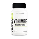 NutraBio Yohimbe (4mg)- Supplément de Yohimbe pour les hommes et les femmes- Yohimbe Bark Extract- 4mg- 90 capsules végétales
