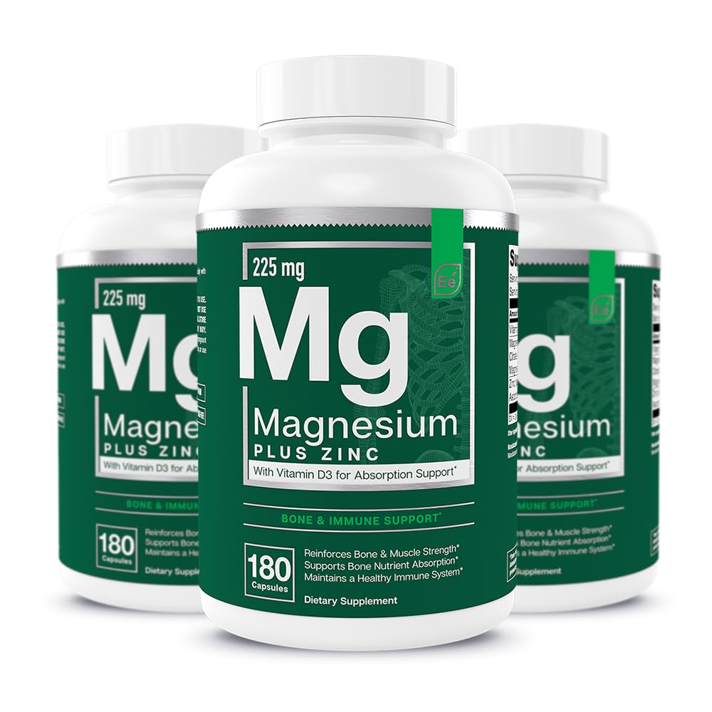 Essentiële elementen Magnesium Plus Zink met vitamine D3 