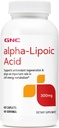 GNC Alpha-Lipoïnezuur 300mg, speelt een belangrijke rol in Cell Energy Metabolisme, 60 Tel.