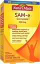Nature faite SAM-e Complete 400 mg, complément alimentaire pour le soutien de l'humeur, 36 comprimés, 36 jours d'approvisionnement