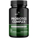 Probiotiques et prébiotiques 435 milliards de CFU.Complexe des cultures biologiques 120 capsules végétariennes pour les femmes et les hommes - Lactobacillus Acidophilus, Bifidobacterium, Rhamnosus & Reuteri - Advanced Multi-Strain