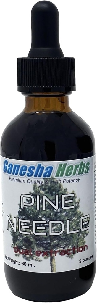 Pine Naald Liquid Tinctuur Kruidenvloeistof Dual Extract Shikimic Acid - 2 Oz