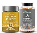 Uric Acid Purge and Primal Move Bundle - Geavanceerde gezamenlijke gezondheidsondersteuning voor actieve mobiliteit, flexibiliteit en comfort