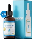 Nuvamin – gouttes de zinc liposomique liquide pour les enfants, les enfants et les adultes, 2Fl.Oz (60ml), 240 portions quotidiennes. Grand goût - Tout naturel - Vegan - Absorption supérieure, crème citron