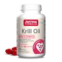 Jarrow Formulas Krill Oil - 120 Softgels - Phospholipid Omega-3 Complex with Astaxanthine - May Support Lipide Management, Brain Function & Metabolisme - 60 Servings