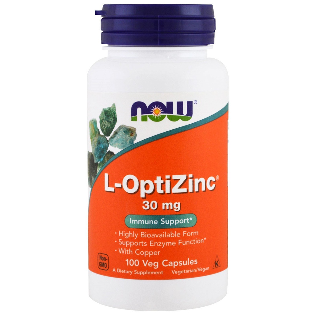 NU Opti L-zink, 30 mg, 100 capsules (verpakking van 3)