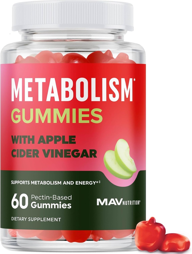 Metabolisme Gummies met Apple Cider Vinegar 