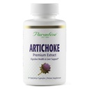 Paradise Kruiden Artichoke Extract, Ondersteunt Digestieve Gezondheid, Actief Geheel Spectrum, 250mg, Veganistisch, Niet GGO, Glutenvrij, 60 Vegetarische Capsules