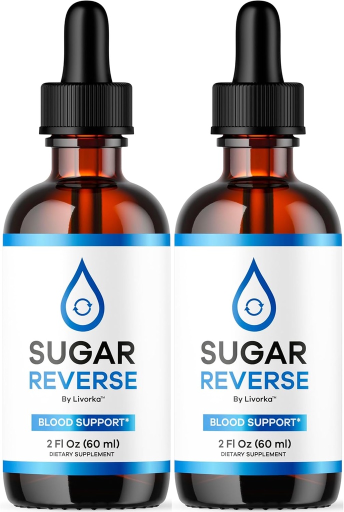 (2 Pack) Sugar Reverse - Sugar Reverse Drops, Sugar Reverse Drops Reviews, Sugar Reverse Reviews, Sugar Reverse Drops Officiële Liquid Supplement Ondersteuning, Sugar Reverse Drop, 2 flessen voor 2 maanden