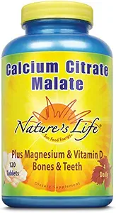 Het leven van de natuur Calcium citraat & Calcium Malate 120 ct