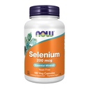 NOW Foods Supplements, Selenium (L-Selenomethionine) 200 mcg, Essentiële Mineralen*, 180 Veg Capsules