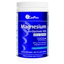 CanPrev Magnesium Bisglycinate 400 Ultra Gentle Poeder 240g 48 Servers, 400mg Elemental Magnesium Per scoop, Ondersteunt rustgevende nachten, Spierfunctie, Zacht op spijsvertering, Veganistisch, Non-GMO, Glutenvrije