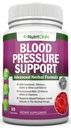 Blood Pressure Support Supplement - 13 Kruiden en vitamines - met Hawthorn, Hibiscus, Knoflook en Olive Leaf Extract - Natural Supplement for Women & Men - High Strength Capsules - Non-GMO - 90 Day Supply