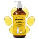 Omega 3 Visolie voor honden Huid en jas - Wild Alaska Pollock Oil for Itchy Skin- Omega 3 Fatty Acids for Dogs - Liquid EPA & DHA Supplements - with Zink, Vitamine C, B2, B7 & E - 16 Fl Oz