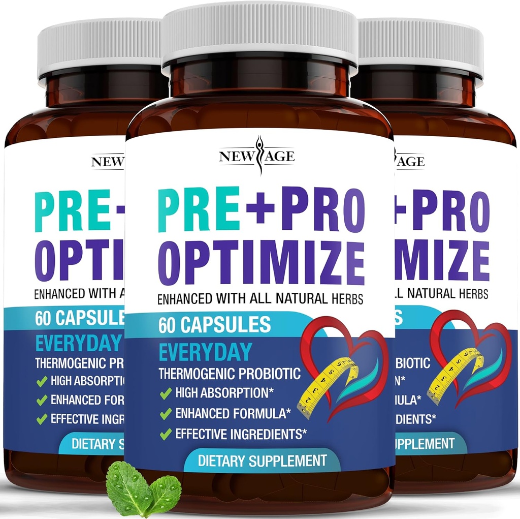 Pro Optimaliseren Probiotica voor vrouwen, Menopauze, 70 miljard CFU, spijsverteringsgezondheid - Ondersteuning voor opgeblazenheid, Hot Flashes, gezamenlijke ondersteuning, nachtzweet - Gut Health & Metabolisme - Dong Quai (180 (Pack of 3))