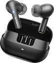 TOZO E2 draadloze oordopjes 10mm stuurprogramma's met krachtige bas, App aanpassen 32 EQ's, met 2 Mics AI Call Noise Annulering, 30H Playtime, Bluetooth 5.3 oor Buds, Comfort Fit in-ear hoofdtelefoons