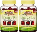 Nature Made Energy B12 Adult Gummies 1000 mcg per portie 150 Ct (verpakking van 2)