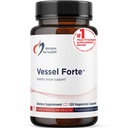 Designs for Health Vessel Forte - Supplément de soutien pour vaisseaux sanguins sains avec Diosmin, Quercetin, Gotu Kola Extract, Châtaigne de cheval + Graines de raisin - Non-OGM (120 capsules)