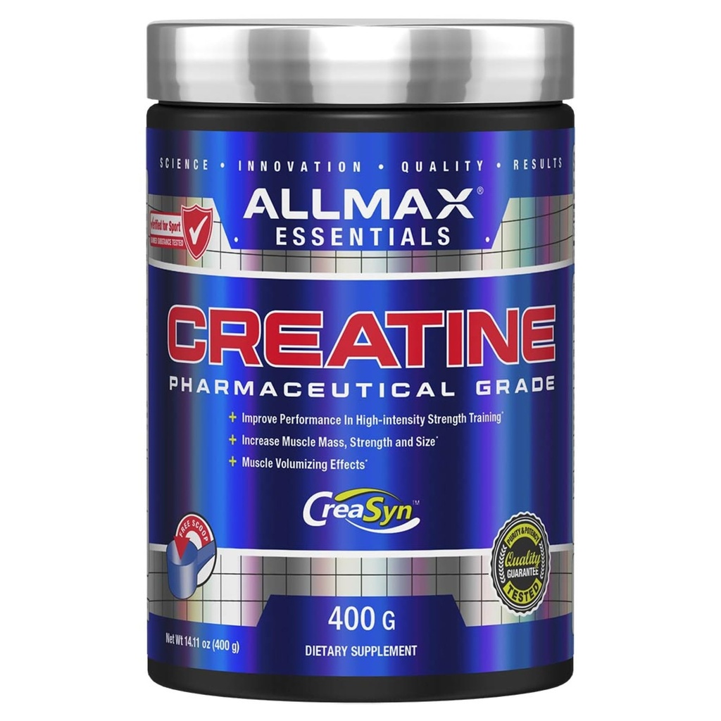 ALLMAX Voeding Creatine Monohydraat poeder, ongearomatiseerd 