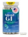 Modifier GI All-Natural Stomach Health Support 60 Capsules - Nutraceutical for Stress-Induced Ulcer Symptômes - Soutient la guérison et la santé digestive avec Asiatica Extract & CM Chitosan