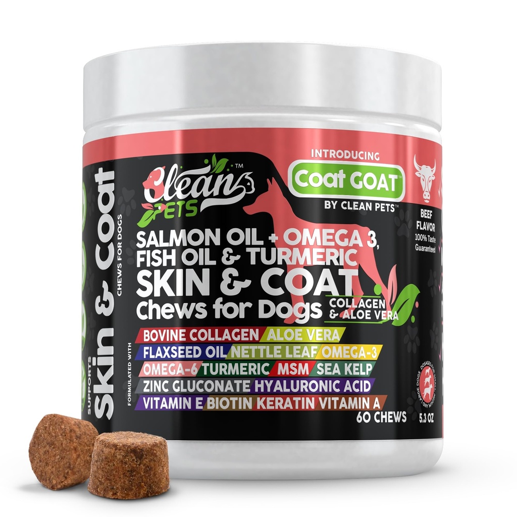 Zalmolie Omega 3 Visolie voor honden Huid en jas Supplement 
