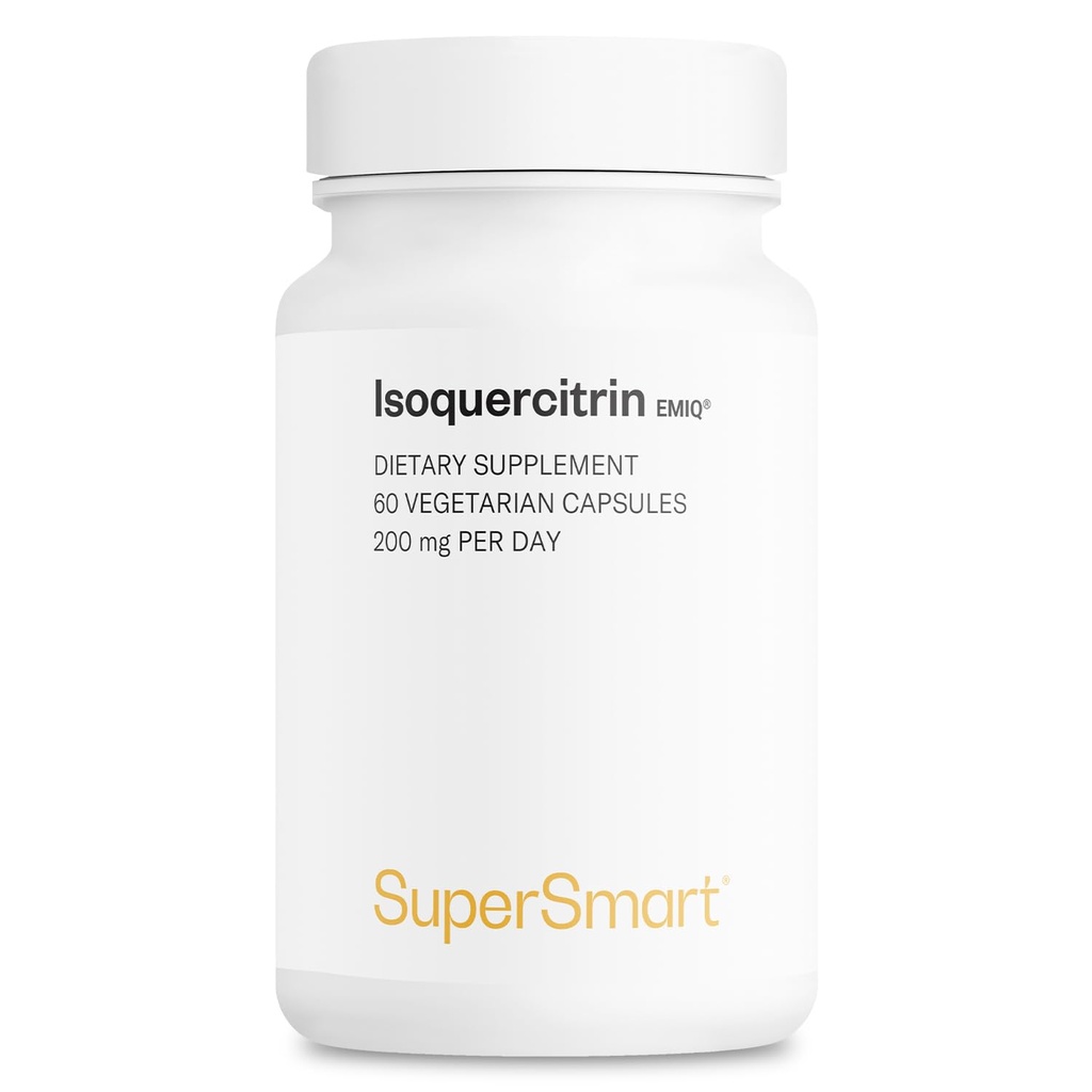 Supersmart - Alpha Glycosyl IsoQuercitrin 200mg per dag - Bioactive Quercetine EMIQ - Flavonoid Supplement 