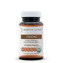Geheimen van de Tribe Thyme 60 capsules, gemaakt met plantaardige capsules en USDA Organic Thymus Vulgaris Toni Effect (60 capsules)