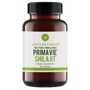 Fermes Antler - 100% pur PrimaVie Shilajit pour les hommes Extrait, 60 Capsules, 250mg – Standardisé à 50% Acid Fulvic, Résine sauvage récoltée de l'Himalaya, puissant supplément adaptogène