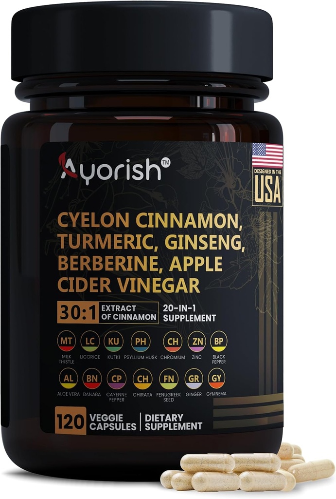 Ceylon Cinnamon Capsule 30:1 Extract Equivalent aan 9000mg 